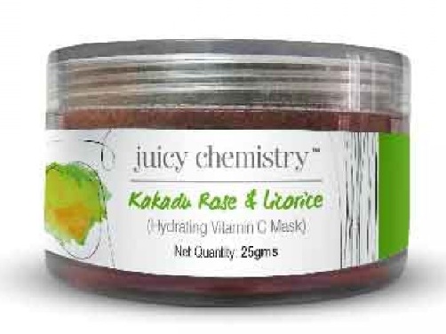 Juicy Chemistry Maschera idratante alla liquirizia Kakadu