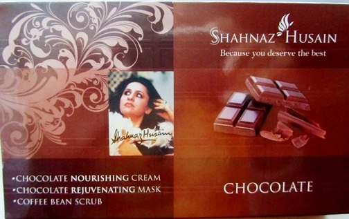 Kit facial de chocolate Shahnaz Hussain