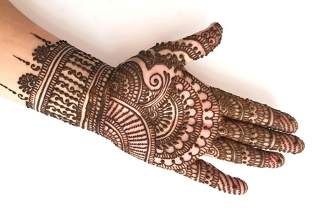 Últimos diseños de Mehndi para bodas
