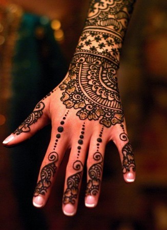Pakistán Bridal Mehndi Design para manos