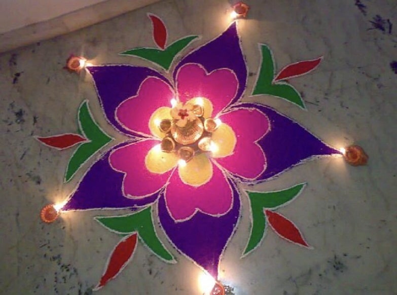 Diseño Diwali Rangoli