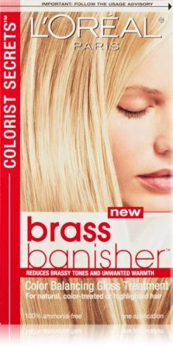 El mejor tónico para el color del cabello L'Oreal Colorists Secrets Brass Banisher