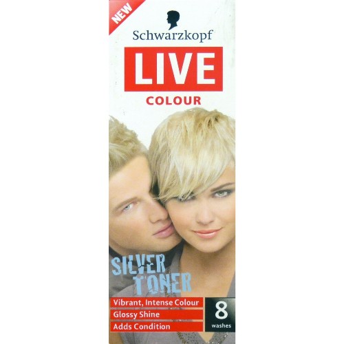 Toner per capelli colorati Schwarzkopf Live Color Silver Toner