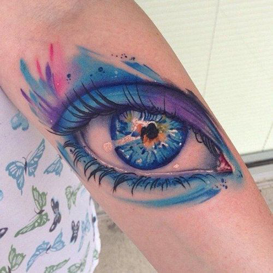 Diseños de tatuajes azules 8