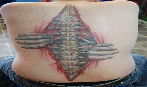 Tatuaggio Spinale 3D