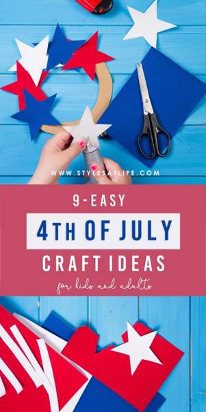 Idee artigianali del 4 luglio per bambini e adulti