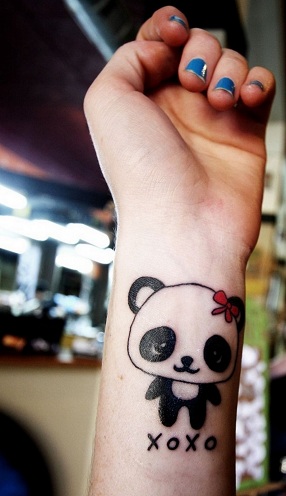 Diseños De Tatuaje De Panda Femenino