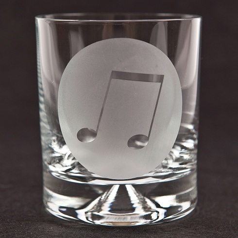Vaso de cristal musical