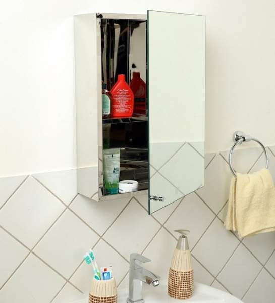 gabinetes de espejo de baño únicos