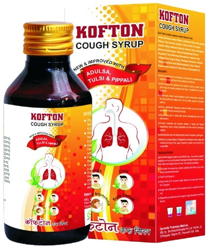 Sciroppo per la tosse alle erbe ayurvedico Kofton