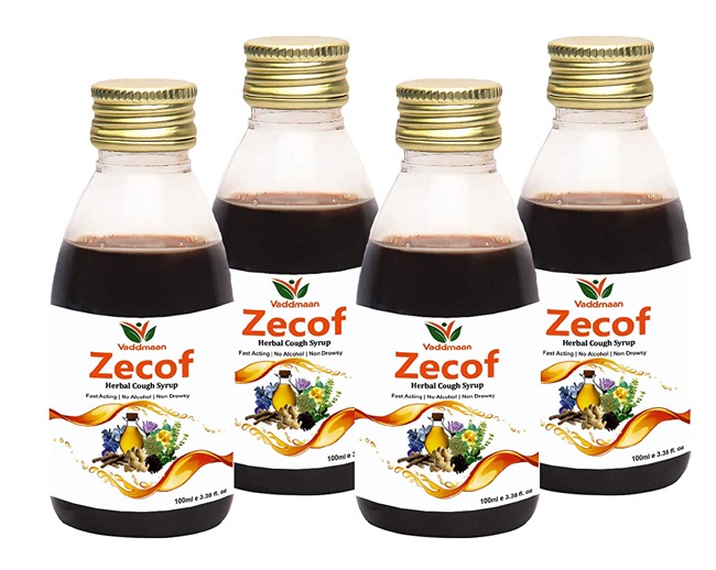 Vaddmaan Zecof – Pure Herbal & Sciroppo per la tosse ayurvedico nautrale