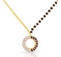 Ultimo design in oro 22kt Mangalsutra