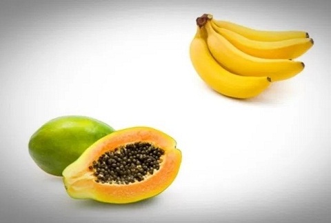 Pacchetto viso sbiancante papaya e banana