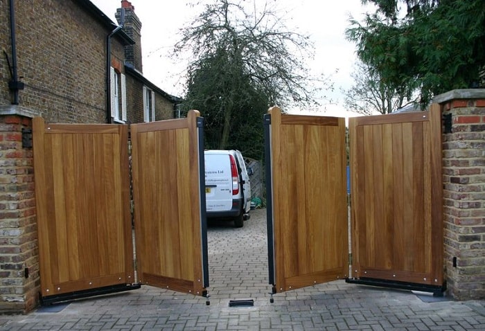 Diseños de puertas plegables de madera