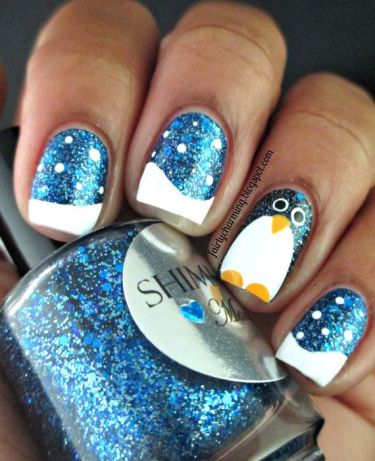 diseños de uñas de pingüino3
