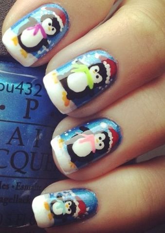 diseños de uñas de pingüino5