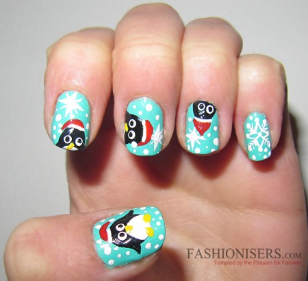 diseños de uñas de pingüino9
