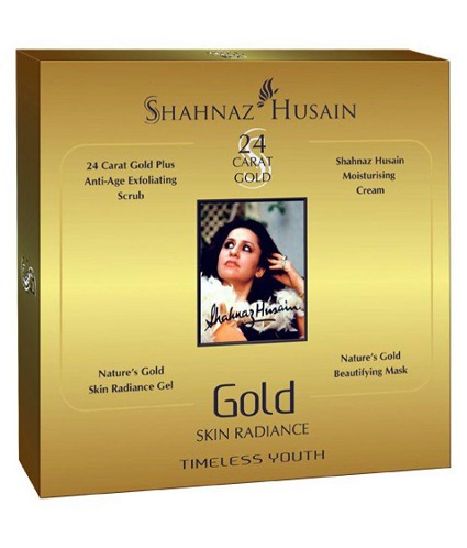 Shahnaz Husain Gold Skin Radiance Kit viso