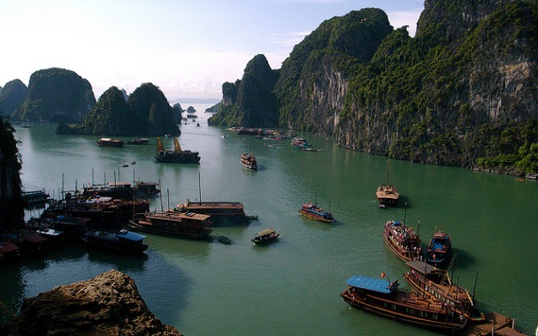 lugares para visitar de halong-bay vietnam