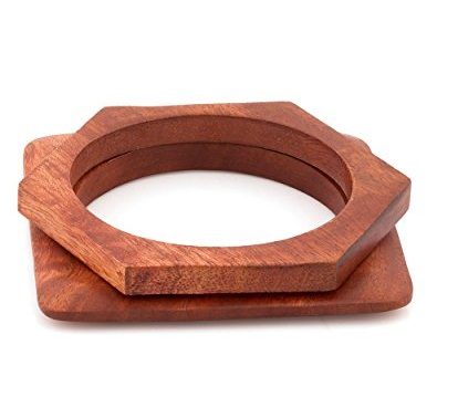 brazaletes-de-madera-diseños-brazaletes-de-madera-de-forma-cuadrada