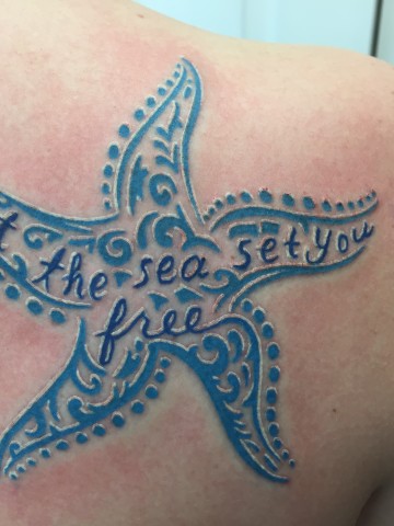 Tatuajes de estrellas de mar