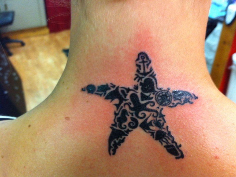 Ideas, diseños y significado de tatuajes de estrellas de mar