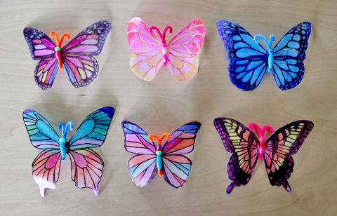 Farfalle primaverili artigianali
