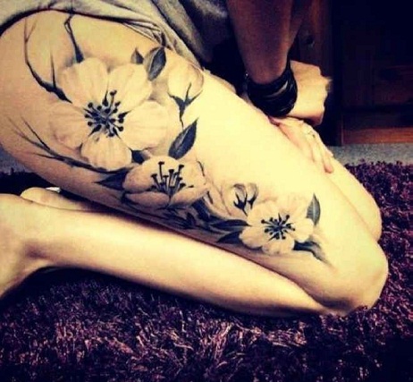 Impresionante diseño de tatuaje de vid