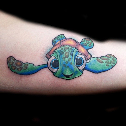 Tatuaggio Tartaruga Bambino