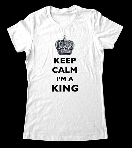 Camiseta Keep Calm King