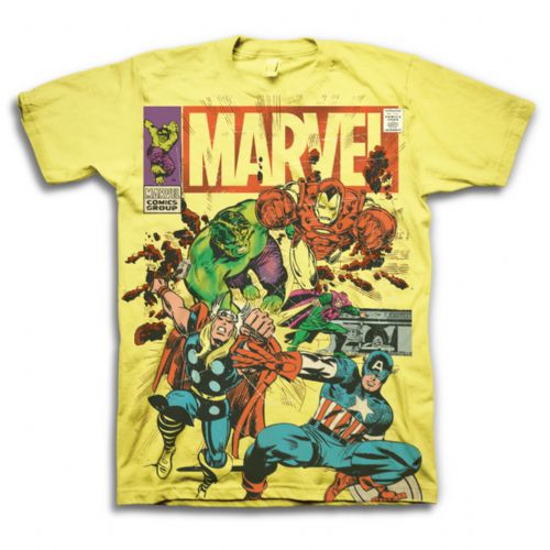 Maglietta a fumetti Team Avengers