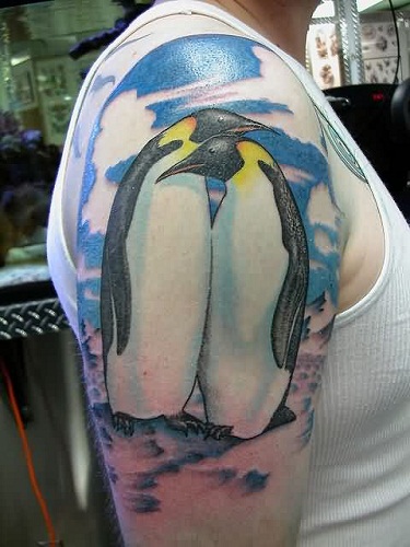 Tatuaggio Manica Pinguino
