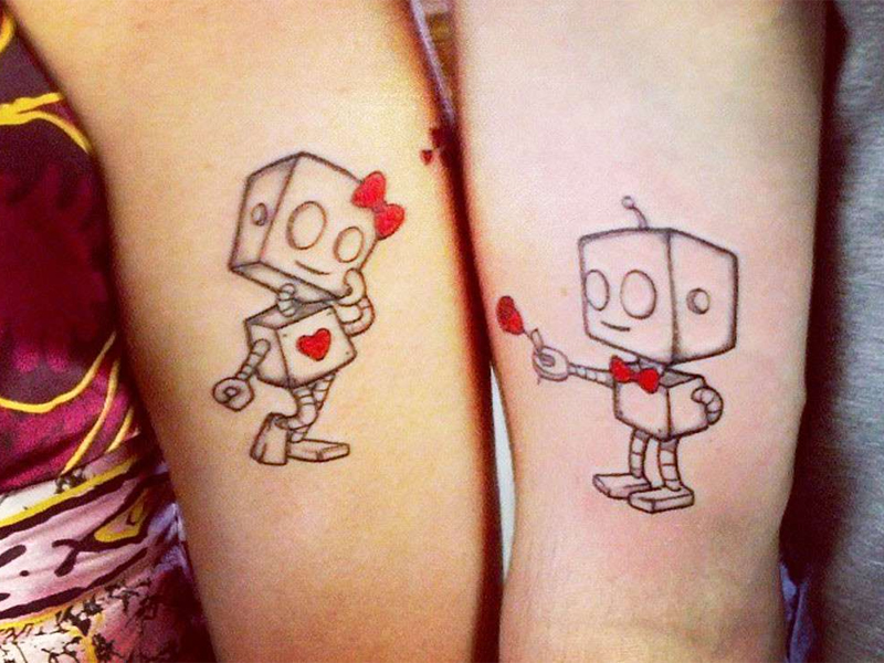 Tatuaggio Robot