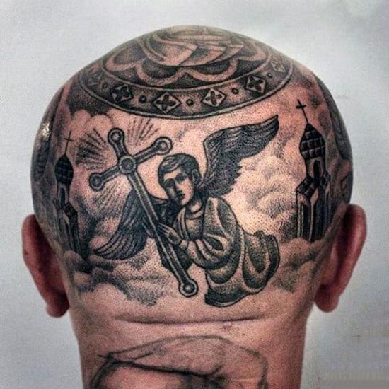 Tatuaggi testa per donne e uomini 1