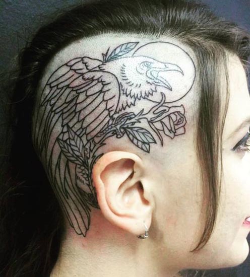 Tatuaggi testa per donne e uomini 4
