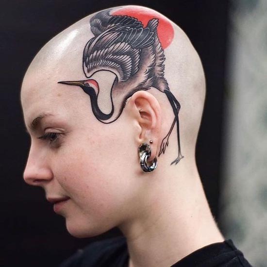 Tatuaggi testa per donne e uomini 6