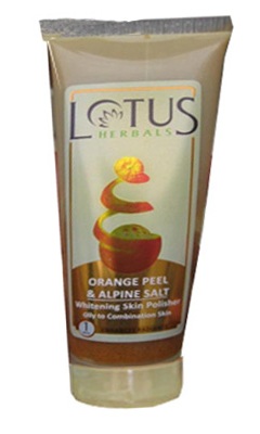 Lotus Herbals Lucidante per la pelle sbiancante a buccia d'arancia e sale alpino