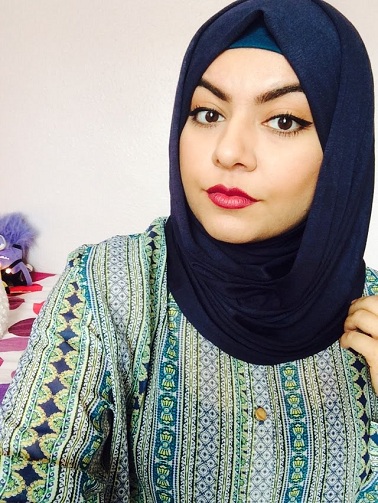 Stile Hijab a faccia tonda per la scuola