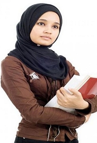 Stile semplice Hijab turco per la scuola