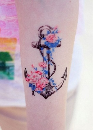 Sensazionale disegno del tatuaggio ad acquerello