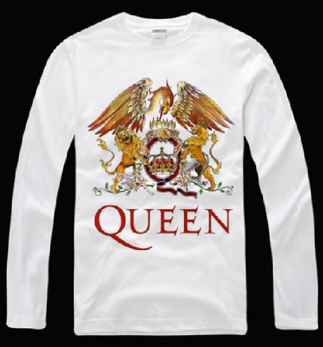 Camisetas Queen de mangas completas