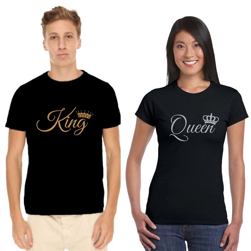 Camisetas Queen para parejas