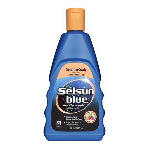 Champú hidratante para cuero cabelludo sensible Selsun blue