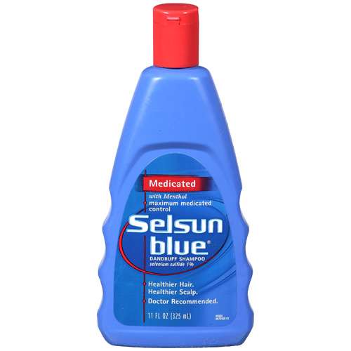 Selsun blue medicado con champú anticaspa mentol
