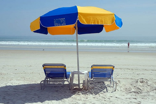 Sombrilla de playa duradera de 8 pies