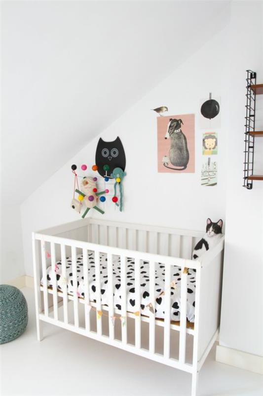 דוגמאות לעיצוב ינשוף של חדר תינוקות דקו חדר קטן