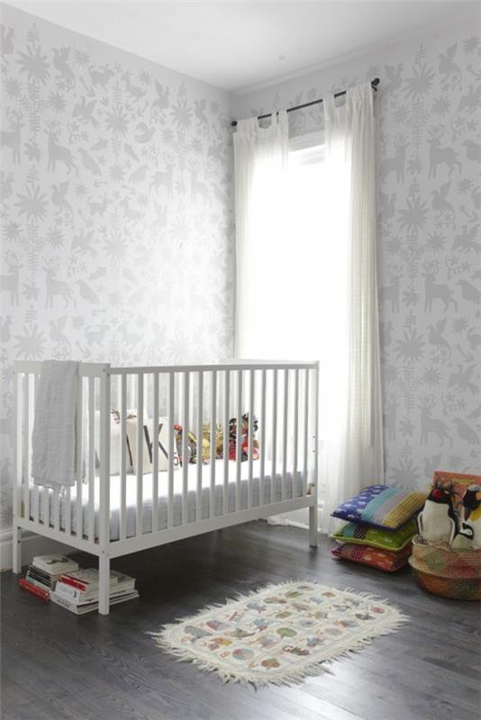 מחצלות שטיח דוגמאות לעיצוב חדרי תינוקות