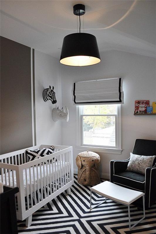 רעיונות לקישוט חדר תינוקות מיטת תינוק
