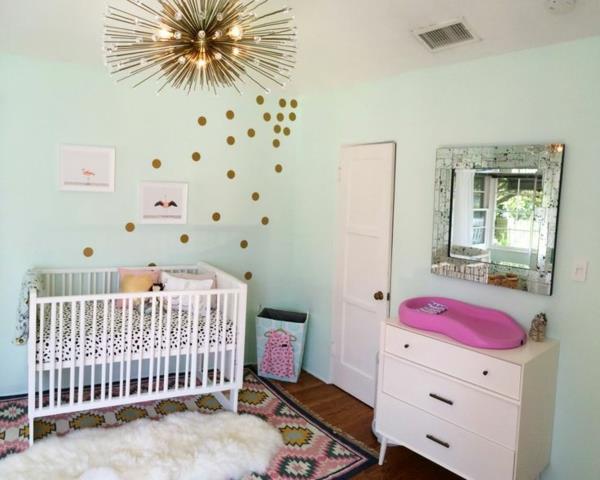 נברשות חדר תינוקות עיצוב רעיונות עיצוב שולחן שידה