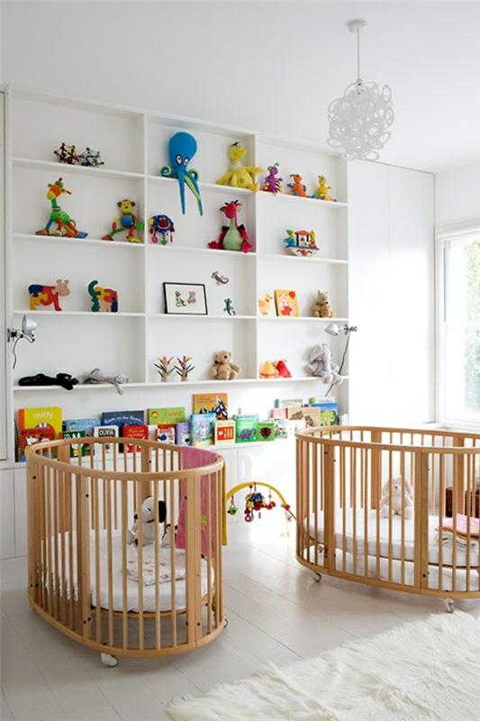 צעצועים לחדרי תינוקות עיצוב רעיונות עיצוב מדפים מיטת תינוק